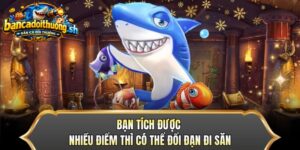 Bạn tích điểm đổi thưởng bắn cá được nhiều thì có thể đổi đạn đi săn